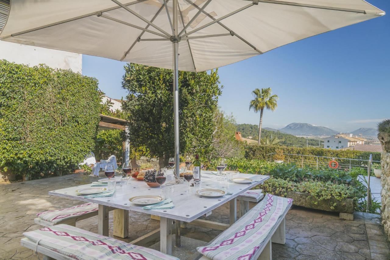 Villa Es Puig Buger Bagian luar foto